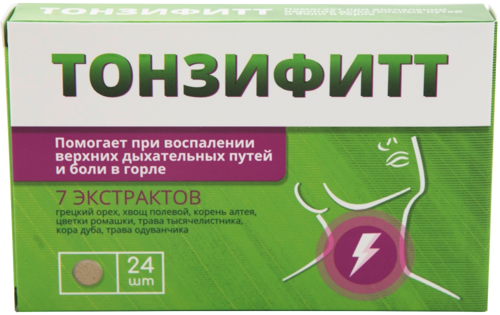 Тонзифитт, таблетки, 24 шт. фото