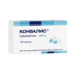 Конвалис, 300 мг, капсулы, 100 шт. фото