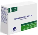 Эзомепразол Канон, 40 мг, лиофилизат для приготовления раствора для внутривенного введения, 10 шт. фото 1