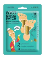 Mi-Ri-Ne Foot Detox Patch Детокс-патчи для ног, пластырь, 2 шт, женьшень фото