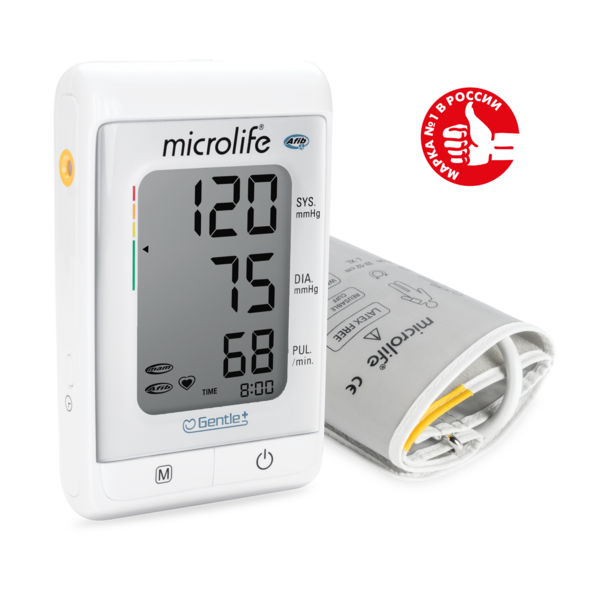 Microlife Тонометр автоматический на плечо BP A200 AFIB, тонометр, 1 шт, с адаптером фото