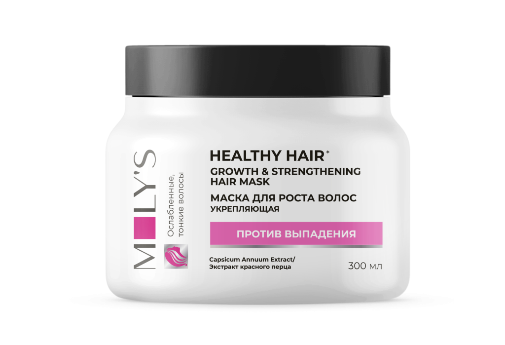 Молис маска для роста волос с экстрактом красного перца, маска для волос, 300 мл, 1 шт. фото