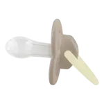 Lubby Соска-пустышка силиконовая симметричная, 0+ мес, 2 шт, с футляром, светящееся кольцо, арт. 33688 фото 3