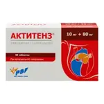 Актитенз, 10 мг+80 мг, таблетки, 30 шт. фото