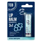 The Chemical Barbers Бальзам для губ 3в1 черная смородина, бальзам для губ, 4.9 мл, 1 шт, SPF 15 фото