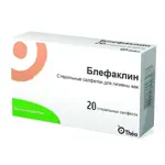 Блефаклин салфетки для гигиены век, салфетки, 20 шт, стерильно фото