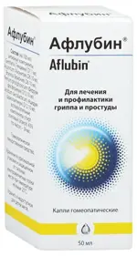 Афлубин, капли гомеопатические, 50 мл, 1 шт. фото