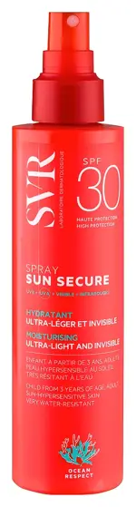 SVR Sun Secure Безопасное солнце спрей увлажняющий, спрей, 200 мл, 1 шт, SPF 30 фото