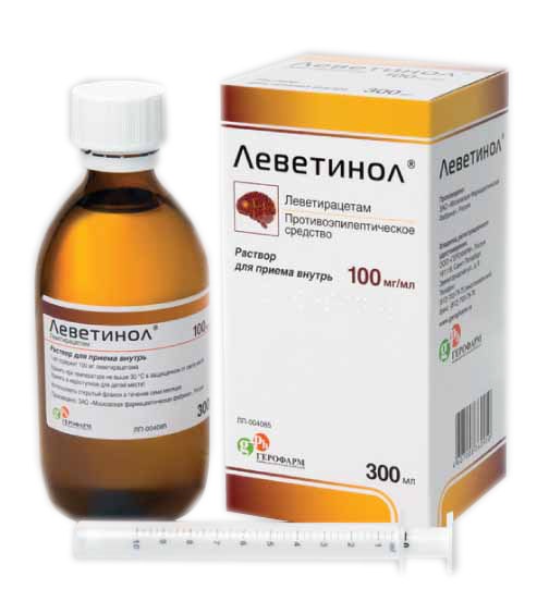 Леветинол, 100 мг/мл, раствор для приема внутрь, 300 мл, 1 шт. фото