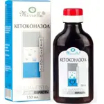 Mirrolla Шампунь от перхоти с кетоконазолом, шампунь, 150 мл, 1 шт. фото 