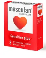 Masculan Sensitive plus, презервативы, 3 шт, нежные фото