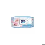 Aura Ultra Comfort салфетки влажные детские с алоэ и витамином Е, салфетки влажные, 100 шт, пластиковый клапан фото