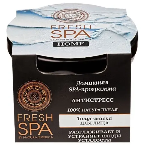 Natura Siberica fresh spa home маска для лица, маска для лица, 75 мл, 1 шт, антистресс фото
