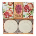 La Florentina мыло туалетное набор, мыло твердое, 115 г, 2 шт, гранат фото 