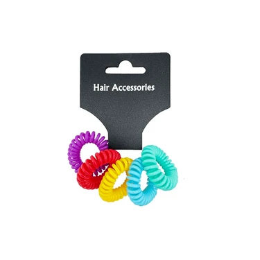 PL Резинка для волос спираль, 5 шт. фото