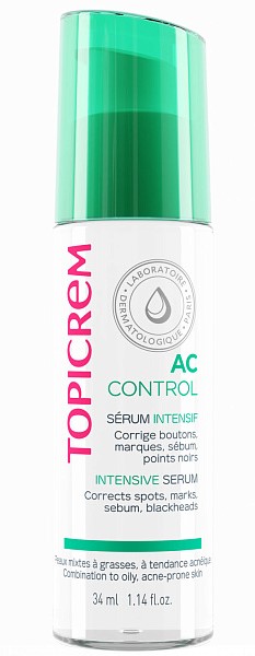 Topicrem AC control, сыворотка, 34 мл, 1 шт, интенсив фото
