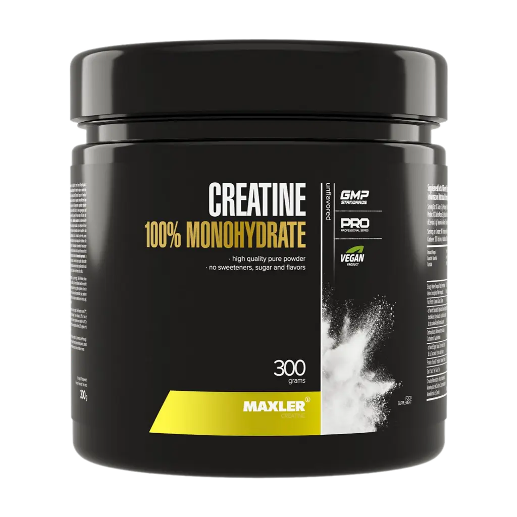 Maxler 100% креатин моногидрат, порошок, 300 г, 1 шт. фото