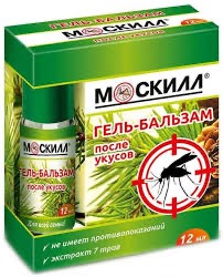 Москилл гель-бальзам после укусов, гель-бальзам, 12 мл, 1 шт. фото