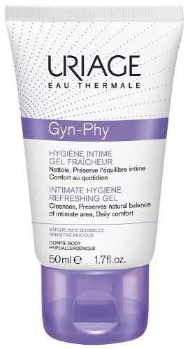 Uriage Gyn-Phy, гель для интимной гигиены, 50 мл, 1 шт, освежающий фото