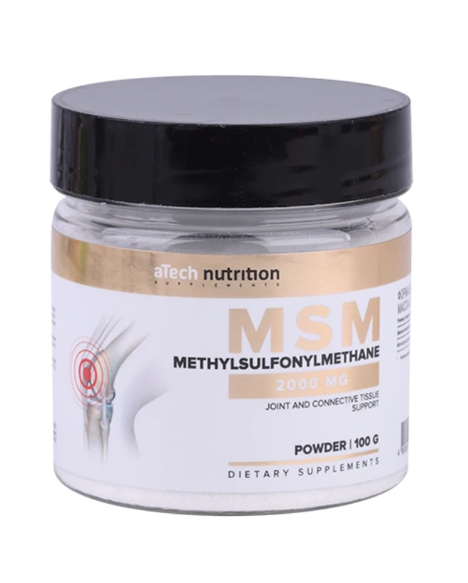 Atech nutrition МСМ, порошок для приема для приема внутрь, 100 г, 1 шт. фото