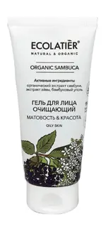 Ecolatier Sambuca гель для лица очищающий, гель, 100 мл, 1 шт. фото