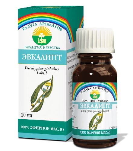 Масло эфирное Эвкалипт, масло эфирное, 10 мл, 1 шт. фото