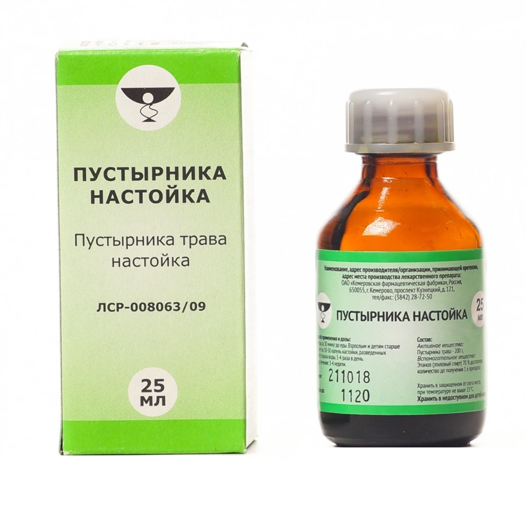 Пустырника настойка, настойка, 25 мл, 1 шт. фото