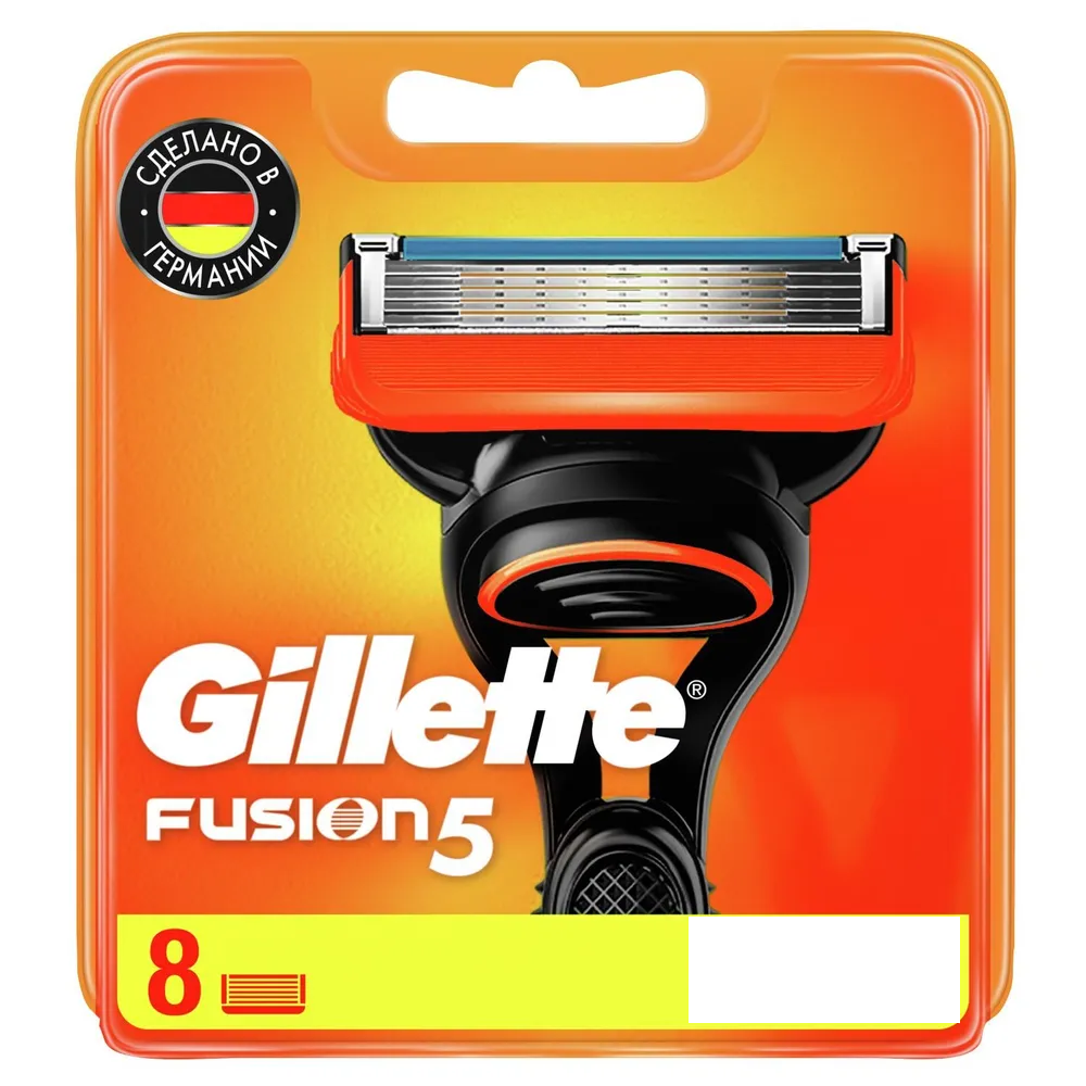 Gillette Fusion 5 Сменные кассеты для бритвы, 8 шт. фото