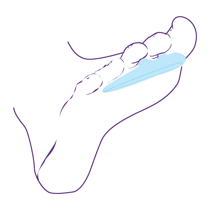 Тривес Подушечка под пальцы СТ-36, р. S, 1 шт. фото