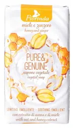 Florinda мыло туалетное твердое, мыло, 100 г, 1 шт, имбирь + мёд фото