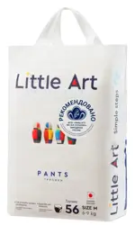 Little Art Подгузники-трусики детские, M 6-9 кг, 56 шт. фото