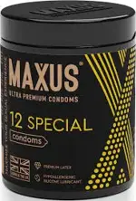 Maxus Special, презервативы, 12 шт, с ребристой и точечной поверхностью фото