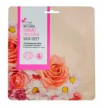 Mirida Маска тканевая успокаивающая с ромашкой, шалфеем и купажом лепестков роз, маска, 1 шт. фото