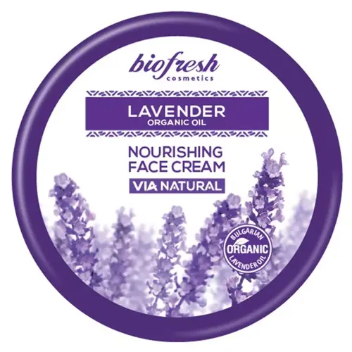 Biofresh lavender organic oil крем для лица питательный, крем для лица, 100 мл, 1 шт. фото
