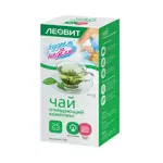 Леовит Худеем за неделю Чай зеленый очищающий комплекс, фиточай, 2 г, 25 шт. фото
