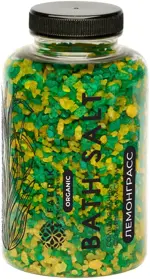 Fabrik Cosmetology соль для ванн, соль для ванн, 500 г, 1 шт, лемонграсс фото