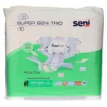 Seni Super Trio Подгузники для взрослых, Large L (3), 10 шт, 100-150 см фото