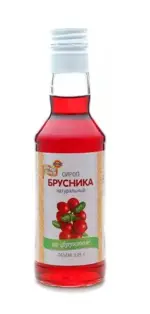 Сироп Брусники на фруктозе, сироп, 250 мл, 1 шт. фото 