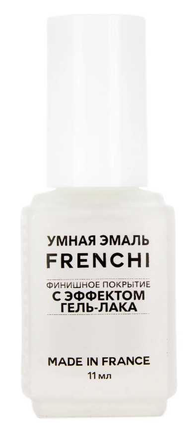 Frenchi Умная эмаль Финишное покрытие с эффектом гель-лака, лак для ногтей, 11 мл, 1 шт. фото