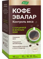 Эвалар Кофе Контроль веса, порошок, 10 г, 10 шт. фото