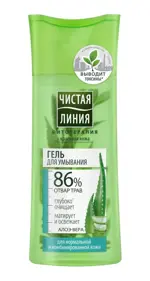 Чистая Линия Гель для умывания очищающий Целебные травы, гель для умывания, 100 мл, 1 шт. фото