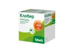 Клобир, 400 мг, капсулы, 100 шт. фото