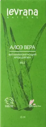Levrana крем для век витаминизирующий, крем, 15 мл, 1 шт, алоэ вера фото
