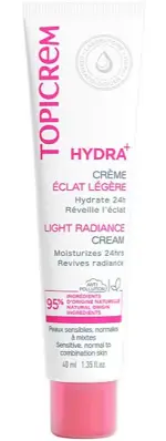 Topicrem Hydra+ Крем для лица ультраувлажняющий легкий, крем для лица, 40 мл, 1 шт. фото