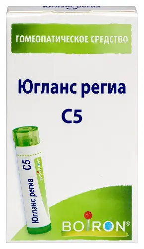 Югланс региа С5, гранулы гомеопатические, 4 г, 1 шт. фото