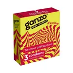 Ganzo extase презервативы точечно-ребристые, презервативы, 3 шт. фото