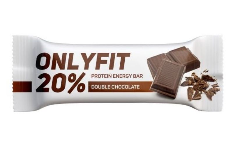 Onlyfit Батончик протеиновый глазированный, батончик, 40 г, 1 шт, шоколад фото
