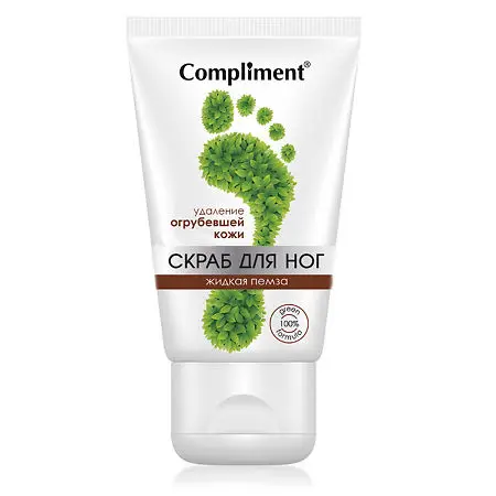 Compliment скраб для ног жидкая пемза, скраб, 150 мл, 1 шт. фото
