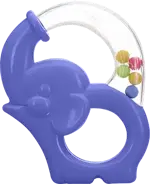 Курносики игрушка-погремушка Радужный слоник 6 мес+, 1 шт, в ассортименте, арт. 21373 фото 4