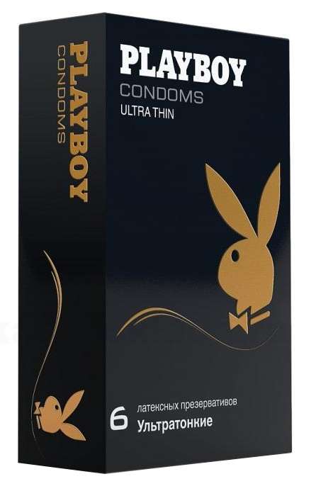 Playboy Презервативы Ultra Thin, 6 шт, ультратонкие фото